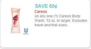 Caress Body Wash Coupon