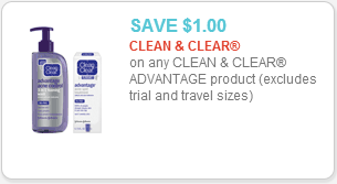 Clean & Clear Advantage Coupon