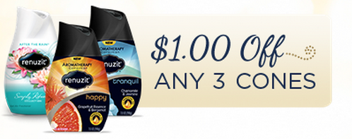 Renuzit Adjustables Air Freshener Coupon