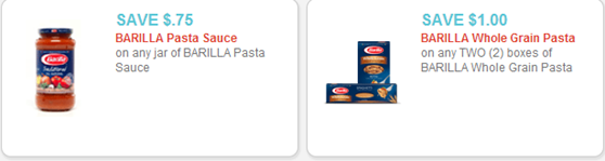 Barilla Coupons Barilla Coupons