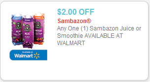 Sambazon Juice Coupon