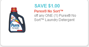 Purex No Sort Coupon Purex No Sort Coupon