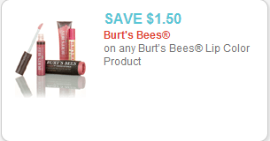 Burts Bees coupon