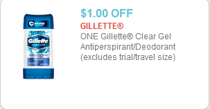 Gillette Coupon Gillette Coupon