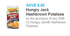 Hungry Jack Hashbrowns coupon