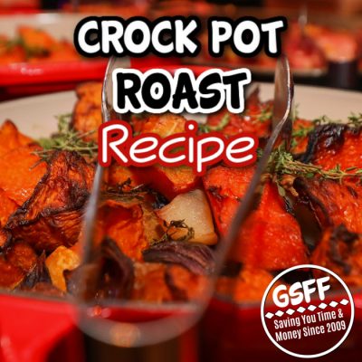 Crock Pot Pot Roast Recipe PLUS Sugar Free Banana Ice Cream Recipe