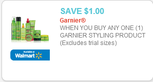 Garnier Styler Coupon