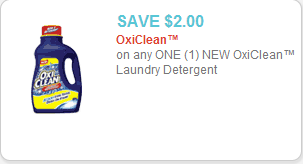 Oxi-Clean Detergent Coupon