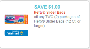 Hefty Slider Bags Coupon