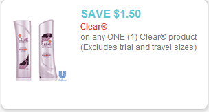 Clear Shampoo coupon