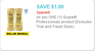 Suave Professionals Coupon