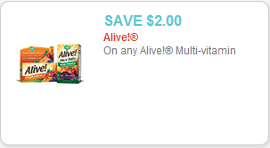 Alive Multivitamin Coupon
