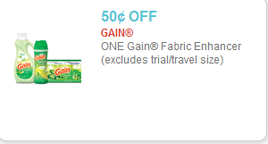 Gain Fabric Enhancers Coupon