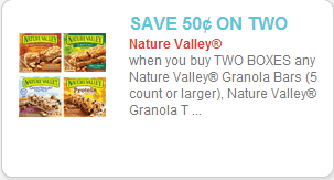 Nature Valley Coupon