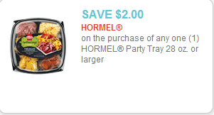 Hormel Party Tray Coupon Hormel Party Tray Coupon