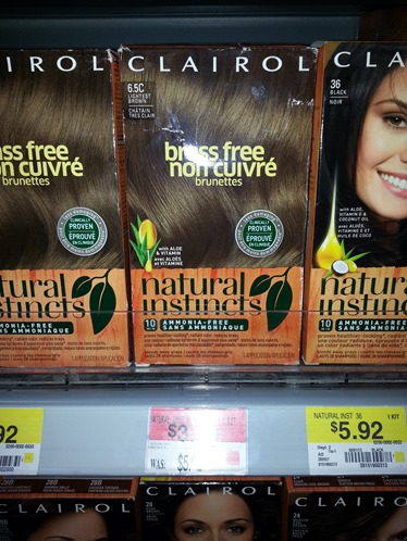 Clairol Natural Instincts Haircolor Clairol Natural Instincts Haircolor