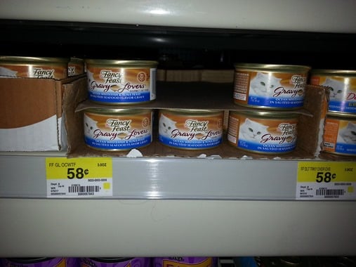 Fancy Feast Gravy Lovers Cat Food Just $.48 a Can at Walmart!