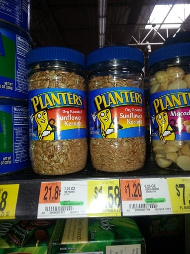 Planters Nuts Starting at $1.08 at Walmart!