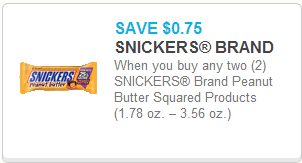 Snickers Coupon