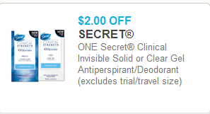 Secret Coupon