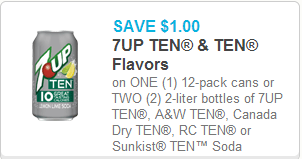 7 UP Ten Coupon