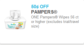 Pampers Wipes Coupon Pampers Wipes Coupon