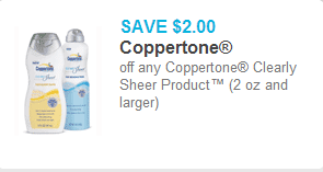 Coppertone Simply Sheer Coupon
