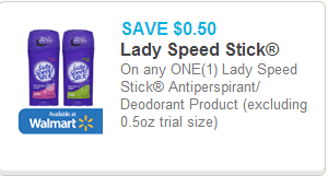 Lady Speed Stick Coupon Lady Speed Stick Coupon