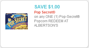 Pop Secret Coupon