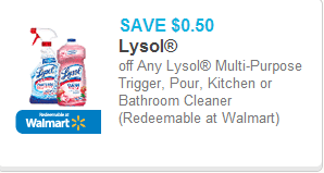 Lysol Coupon
