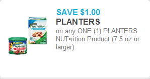 Planters NUTrition Coupon