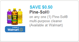 Pine-Sol Coupon Pine-Sol Coupon