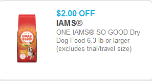 Iams So Good Coupons Iams So Good Coupons