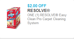 Resolve Easy Clean Pro Coupon Resolve Easy Clean Pro Coupon