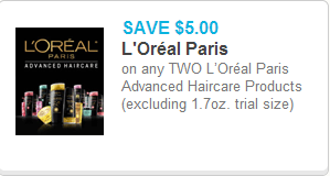 LOreal Paris Advanced Haircare Coupon