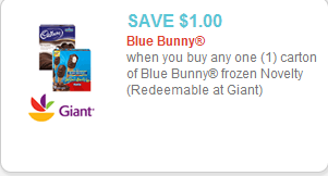 Blue Bunny Coupon