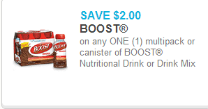 Boost Drink Mix Coupon