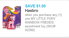 My Little Pony Coupon