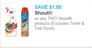 Shout Coupon
