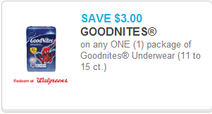 GoodNites Coupon