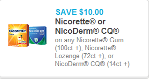 Nicorette Coupon
