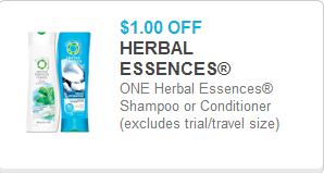 Herbal Essences Shampoo Coupon Herbal Essences Shampoo Coupon