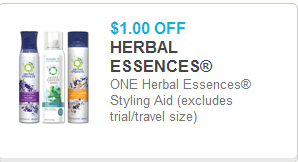 Herbal Essences Styler Coupon Herbal Essences Styler Coupon