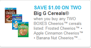 Cheerios Coupon Cheerios Coupon