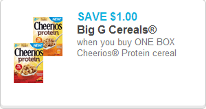Cheerios Protein Coupon Cheerios Protein Coupon