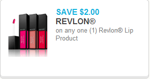 Revlon Lip Product Coupon
