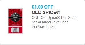 Old Spice Soap Coupon