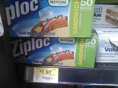 **HOT** Ziploc Bags Starting at $.22 at Walmart!