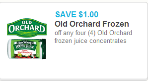 Old Orchard Frozen Juice Just $1.22 at Walmart!