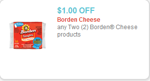 Borden Cheese Coupon